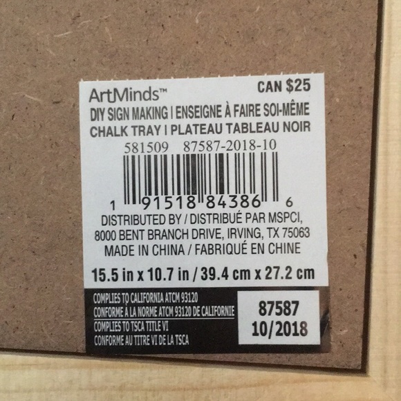 ArtMinds Chalkboard 11x16 - Picture 4 of 8